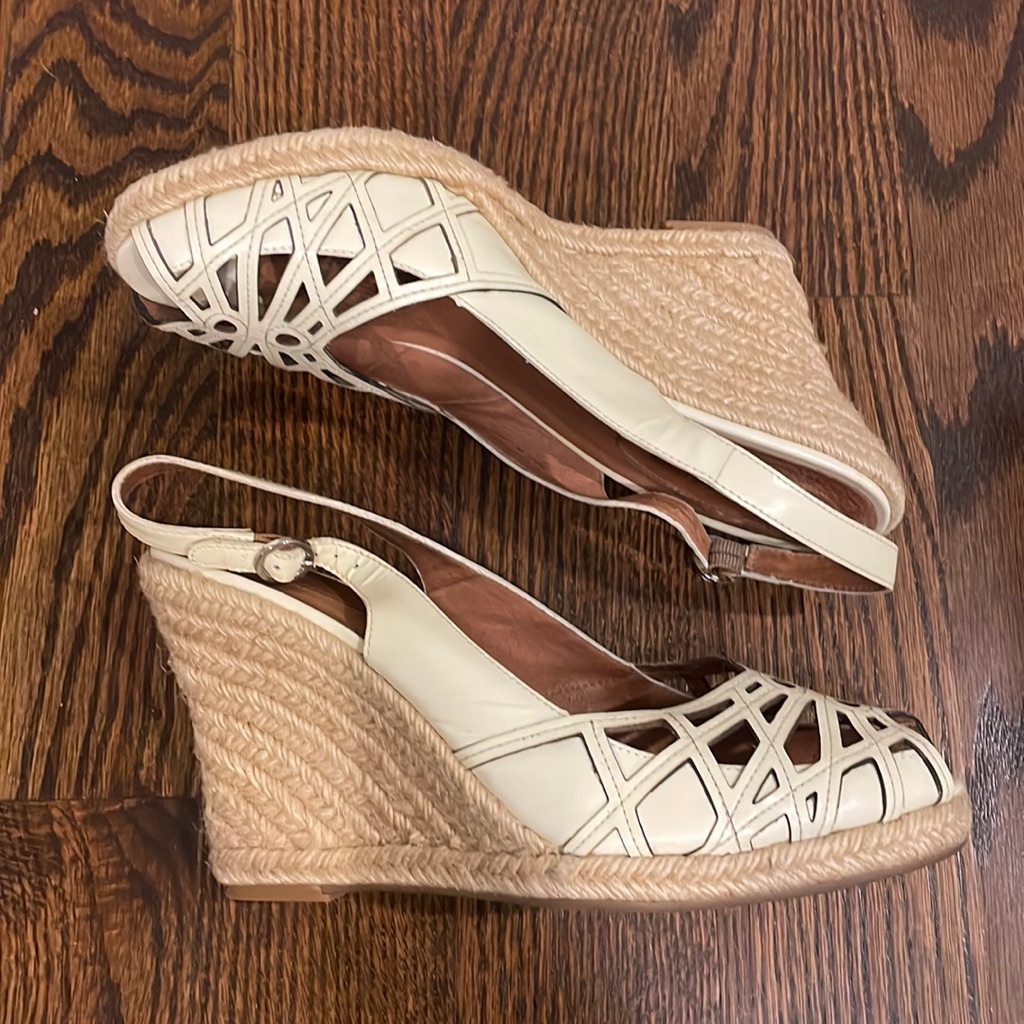 Corso Como Wedges Cream Size 10